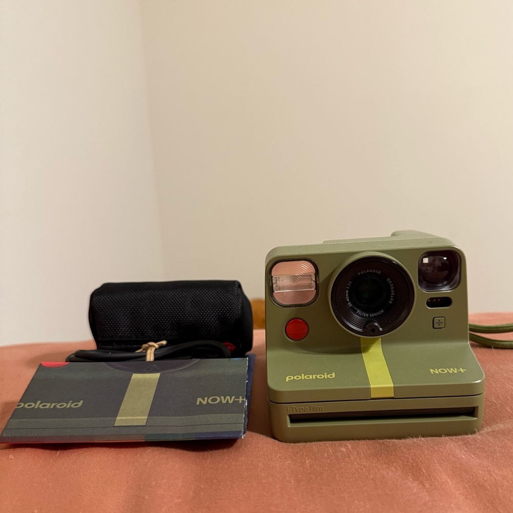 Polaroid NOW+ Olive Green Instant Camera